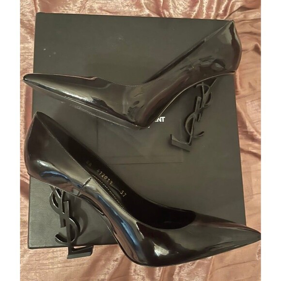 YSL - Opyum Point-Toe Leather Pumps - Picture 7 of 10